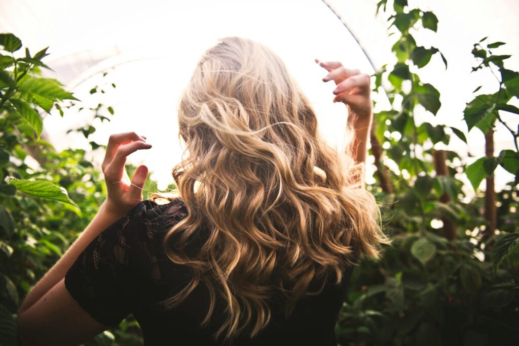 curly hair routine